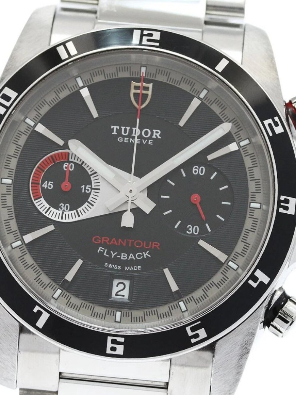TUDOR Grand Tour Chrono Flyback 20550N Black Dial Automatic Men's Watch_951934
